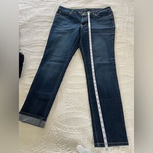 Jessica Simpson Dark Blue Straight Leg Jeans